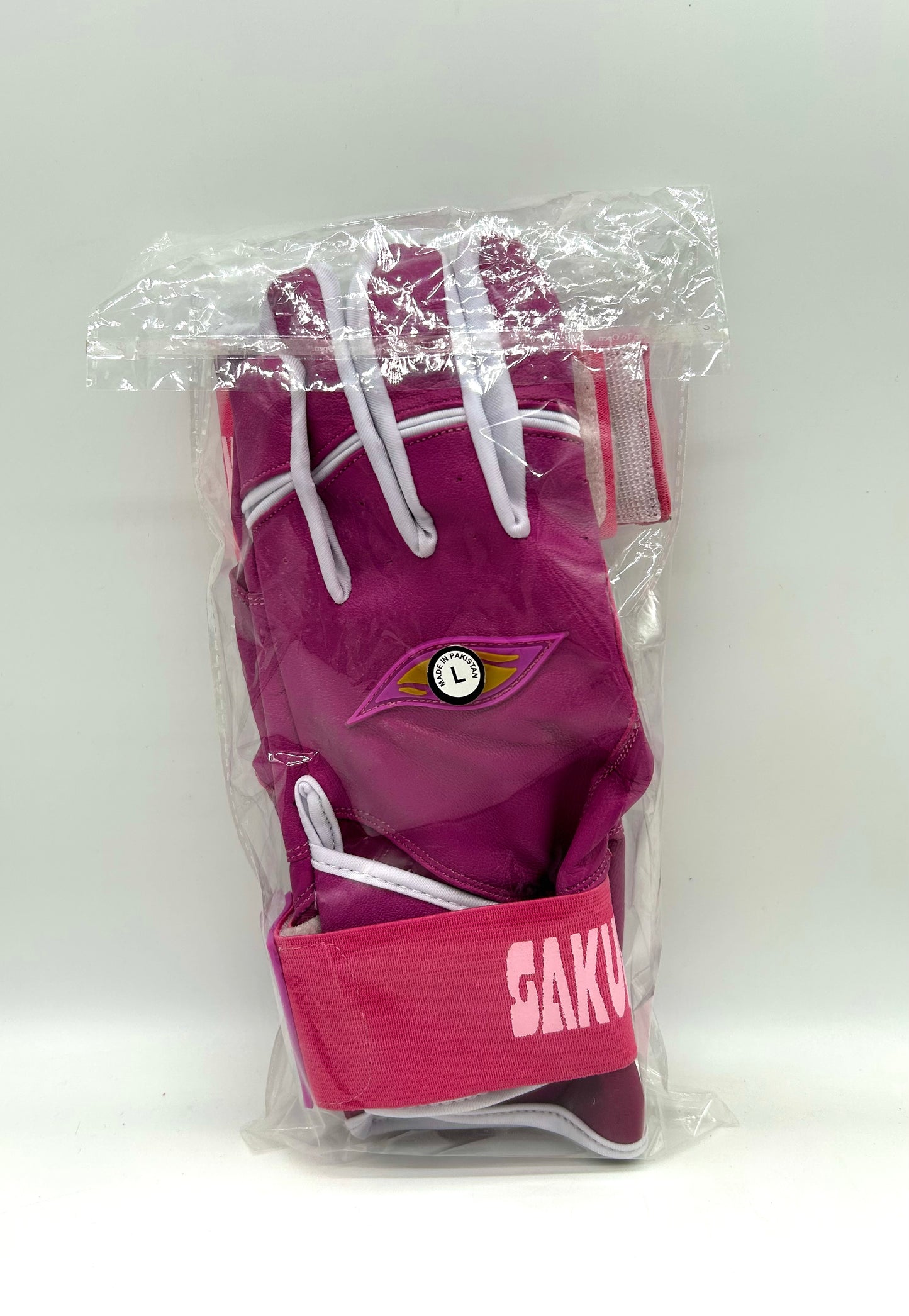 桜バッティンググローブ ピンク×ホワイト