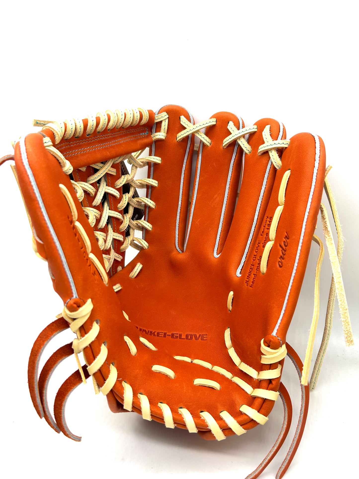 ジュンケイ 外野手用グラ JG-704Aステッチ革紐使用 アラミド
