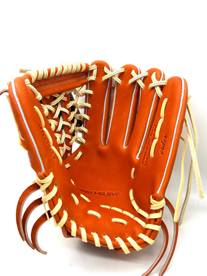 ジュンケイ 外野手用グラ JG-704Aステッチ革紐使用 アラミド