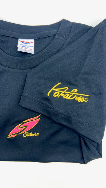 講習会参加者限定 桜ロゴ【半袖】 Tシャツ🔶講習会限定店長サイン刺繍入り